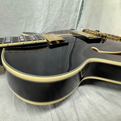 D'Angelico EX-SS Excel SS Singlecut Semi-Hollowbody Guitar with Case 2022 - Black image 22