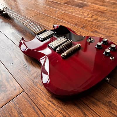 2011 ESP Edwards SG-120LT2 Electric Guitar Heritage Cherry Nitro Finish Japan MIJ image 5