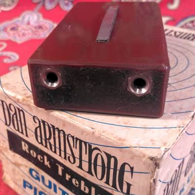 VINTAGE 1969 AMPEG DAN ARMSTRONG RT GUITAR PICKUP - ROCK TREBLE w/ ORIGINAL BOX image 8