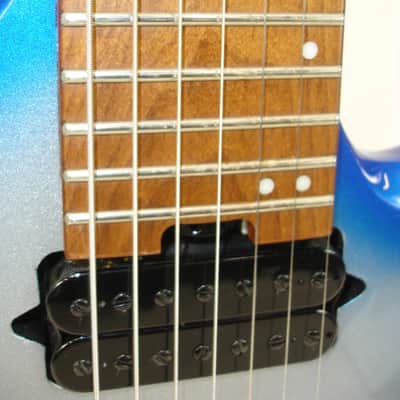2020 Jackson Pro Series Signature Misha Mansoor Juggernaut HT7 7-String Electric Guitar, Caramelized Maple Fingerboard, Blue Sky Burst image 2