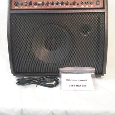 Crossroads 40 Watt RMS Acoustic Guitar Amplifier-10" Speaker and Tweeter-w/-Effects image 1
