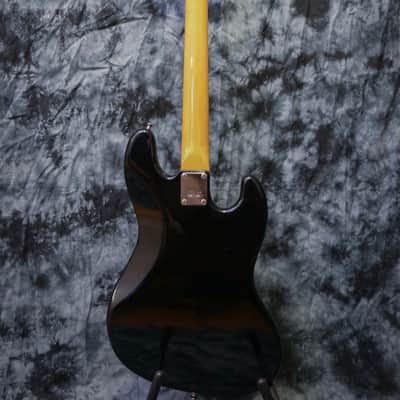 Ibanez 1977 Lawsuit Jazz Bass MIJ Left Handed 1977 Black image 3