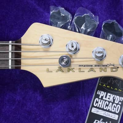 Lakland Skyline 44-64 (Bob Glaub), 3-Tone Sunburst w/ Rosewood *IN STOCK! image 3