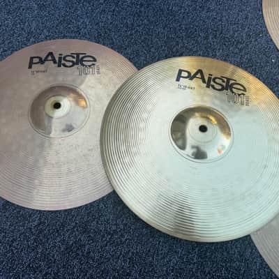 Paiste 101 Brass Universal Set 14/16/20" Cymbal Pack 2005 - Present - Traditional image 2