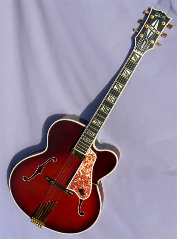 1994 Gibson LeGrand: Rare Dark  Wineburst Finish, Johnny Smith Successor, Highly Flamed, Best Buy! image 1