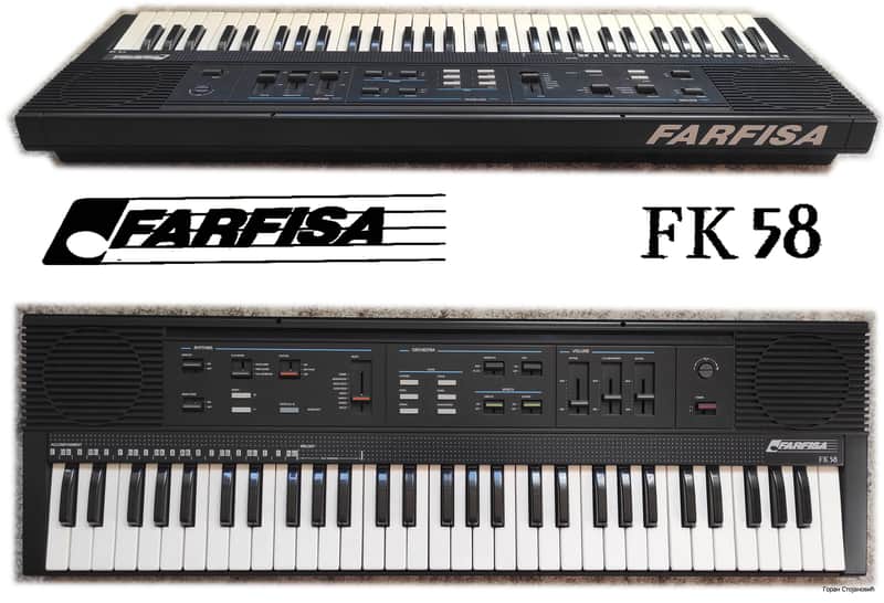 FARFISA FK 58, late 80s, ANALOG sounds image 1