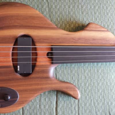 Birdsong Embrace Fretless 2013 Natural Walnut image 1