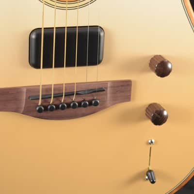 Mint Fender FINNEAS Signature Acoustasonic Player Telecaster with Bag Cappuccino Fade image 3