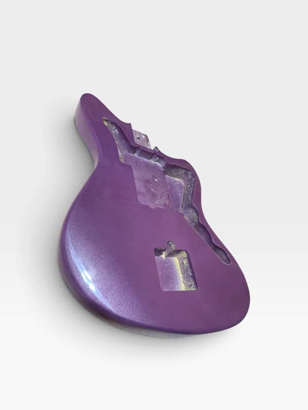 Purple DIY Paulownia Electric Guitar Body Purple