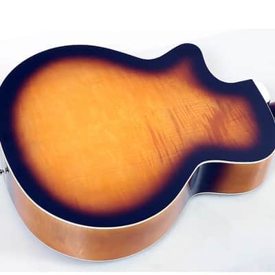 Guild F-2512CE Deluxe 12-String Cutaway Jumbo Acoustic-Electric Guitar - Antique Burst image 4