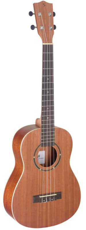 STAGG Traditional Baritone Ukulele With Sapele Top And Gigbag image 1