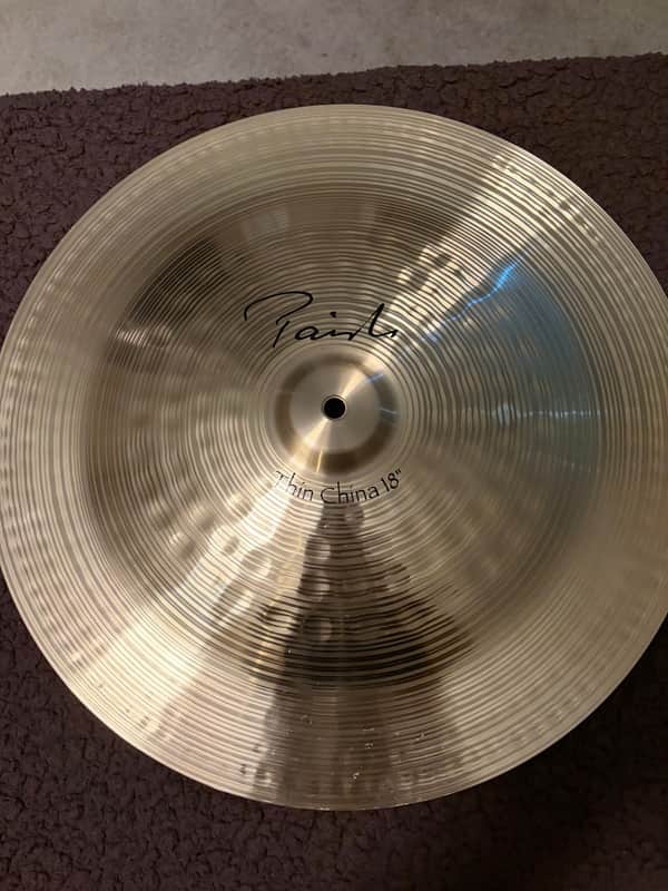 Paiste 18" Signature Thin China Cymbal 1989 - Present - Traditional image 1