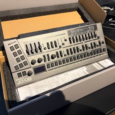 Roland JD-08 Boutique Series Programmable Synthesizer Module 2021 - Present - Black