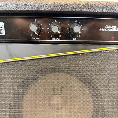 Gorilla GB-20 Bass/Keyboard Combo Amplifier Made in Taiwan 1987 image 3