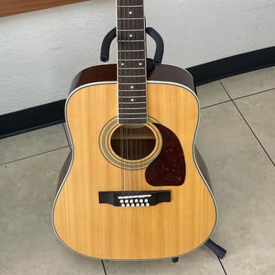 Epiphone DR-212 12-String Acoustic Guitar 2010s - Natural image 1
