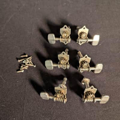 Grover Sta-Tite Tuners for 60's-70's Martin - Nickel image 2