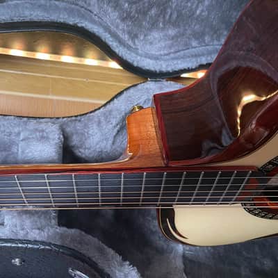Merida Sadhu cutaway solid Spruce/ rosewood Acoustic guitar with hardcase image 13