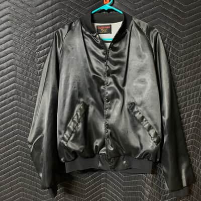 Gibson Jacket 1980’s - Satin Dunbrooke Bomber type image 2