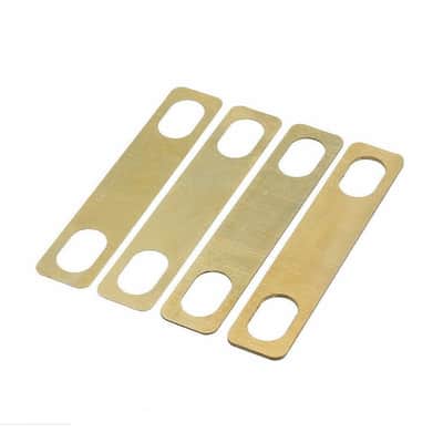 Guitar Neck Pocket Brass Shim Plates for Electric guitars Neck Angle, Pitch for Optimum Tone & Sustain image 11