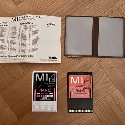 Korg M1 Memory Cards - Set of 7 for M1, M1R, T1, T3, T3, M3R image 5