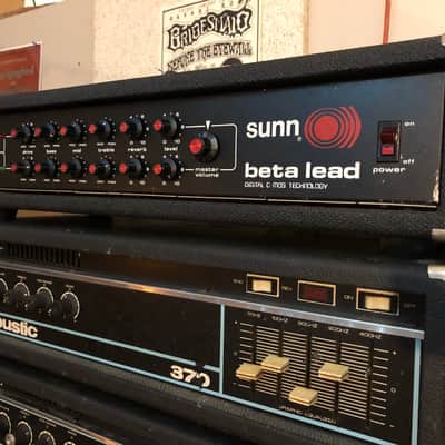 Sunn Beta Lead Guitar or Bass Solid State Amplifier Free Shipping image 3