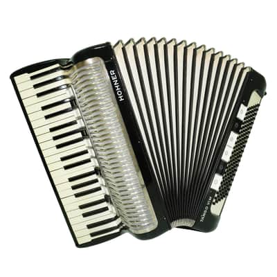 Hohner Tango VIM Accordion 120 Bass, made in Germany, Vintage Piano Accordion, incl. New Straps and Soft Case, 2694 image 1