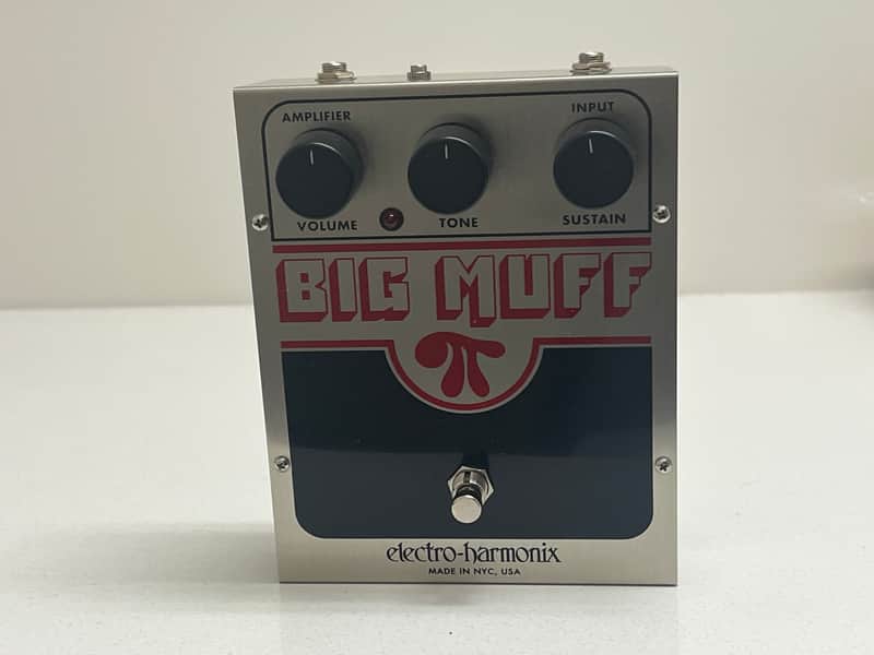 Electro-Harmonix Big Muff Pi 2000 - Present - Silver / Black / Red image 1