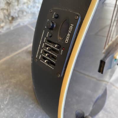 Harley Benton HBO-850 BK — Acoustic-Electric Bass Guitar, Black, HSY-400D Preamp + Video Demo image 10