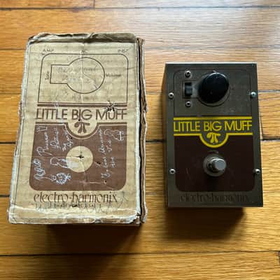 1978 Electro-Harmonix Little Big Muff Pi Fuzz/Distortion w/ Box Guitar Effects Pedal image 1