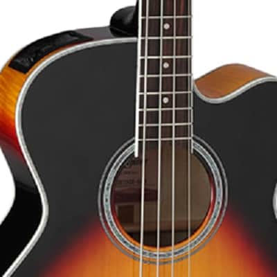 Takamine GB72CE-BSB Acoustic-Electric Bass Sunburst image 9