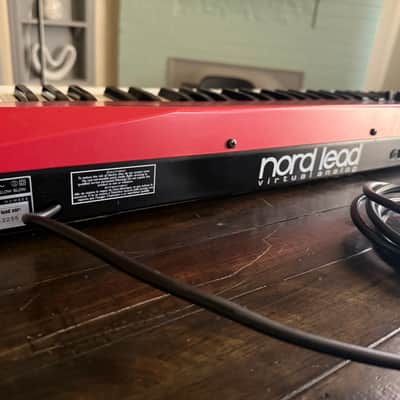 Nord Lead 49-Key 4-voice Polyphonic Synthesizer 1995- 1997Red image 5