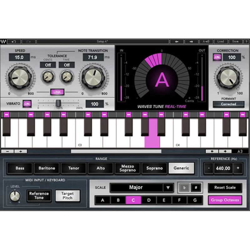 Waves Tune Real-Time - Vocal Tuning Plug-In (Download) image 1
