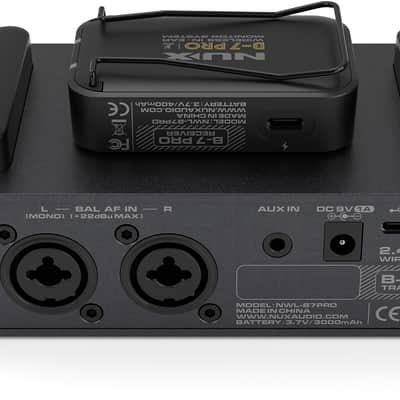 NUX B-7 Pro Wireless In-Ear Monitoring System | 50 Meters Range | 2.4GHz image 2