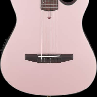Ibanez FRH10NRGF - Rose Gold Metallic Flat - Thinline Nylon String Acoustic Electric Guitar image 13