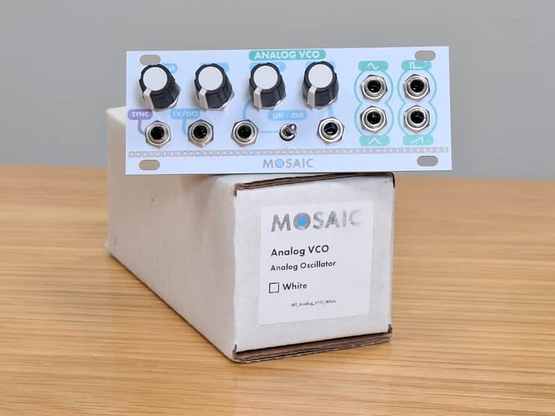 (NEW) Mosaic Analog VCO 1U Voltage Controlled Oscillator Eurorack image 1