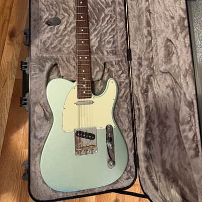 Fender American Professional II Telecaster with Rosewood Fretboard 2020 - Present - Mystic Surf Green image 10
