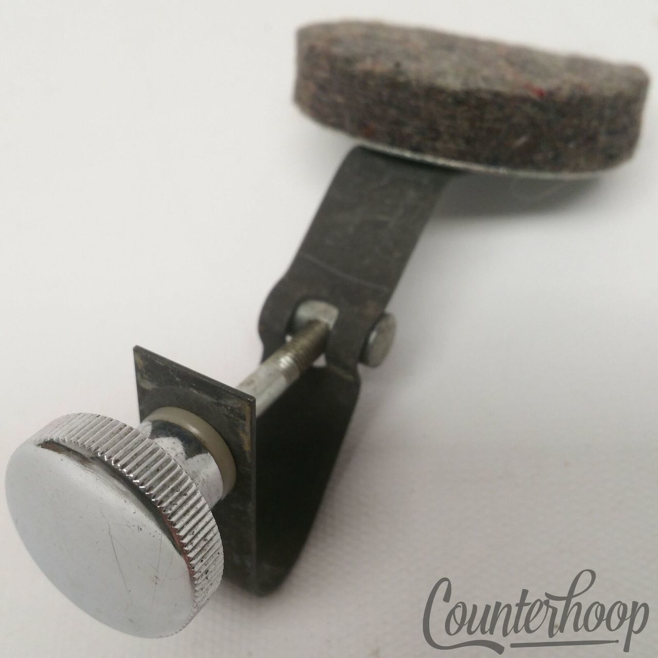 Ludwig Black Felt Snare/Tom Drum Muffler Single Cup Vintage 60s-70s Supraphonic — main photograph