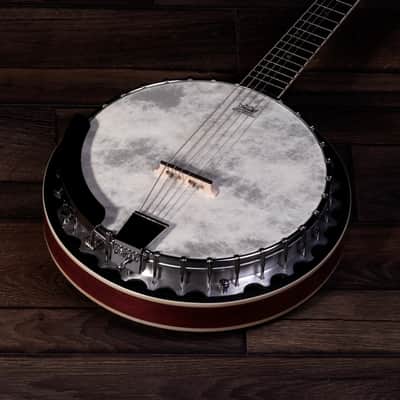 Barnes and Mullins BJ306 Perfect 6 String Guitar Banjo image 3