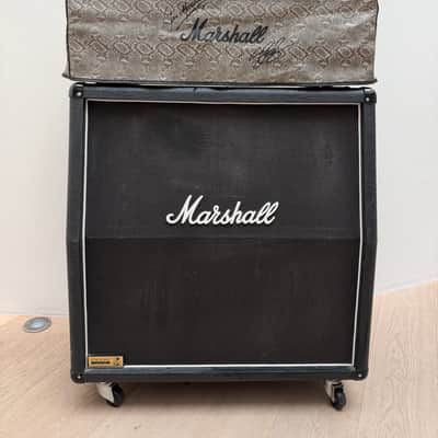 Marshall JCM Slash Signature 2555SL 2-Channel 100-Watt Guitar Amp Head 1996 - 1997 - Black + Original Cabinet image 16