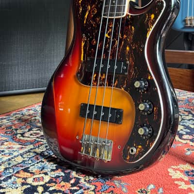 Yamaha SB-55 Bass 1975 Sunburst – Documented MIJ Vintage w/ Original Case & Papers image 3