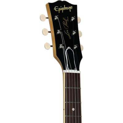 Epiphone Inspired by Gibson Custom 1960 Les Paul Special Double Cut Reissue Guitar w/ Hardshell case - TV Yellow image 8