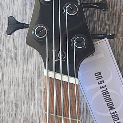 Tagima Rapture 5 MDoubles UQ Muli-Scale 5 String Bass 2026 - Fire Burst image 6