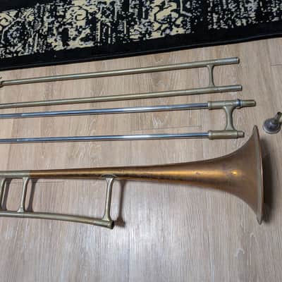 F.E. Olds Super Trombone 1943 - Los Angeles, CA image 3