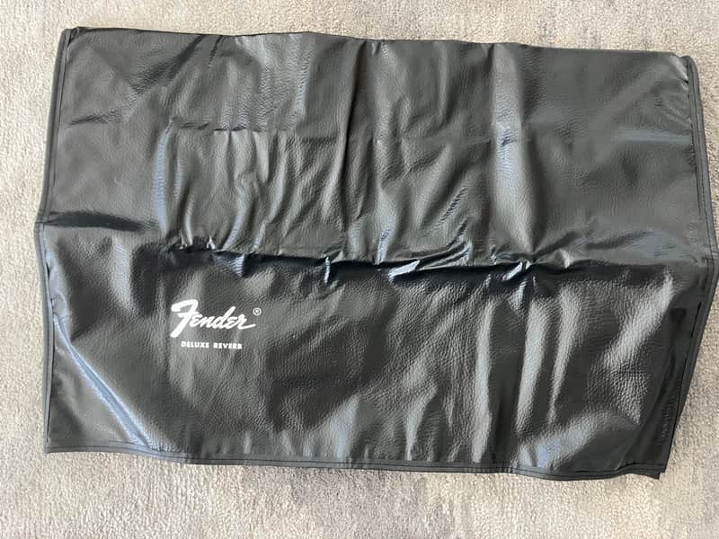 Fender Deluxe Reverb cover 1970's - Black image 1