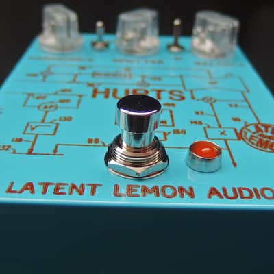 Latent Lemon Audio Hurts - Harmonic fuzz / distortion / overdrive / Percolation device image 7