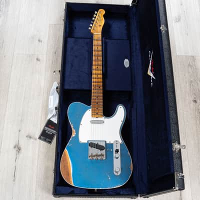 Fender Custom Shop 1965 Telecaster Custom Heavy Relic Guitar, Lake Placid Blue image 11