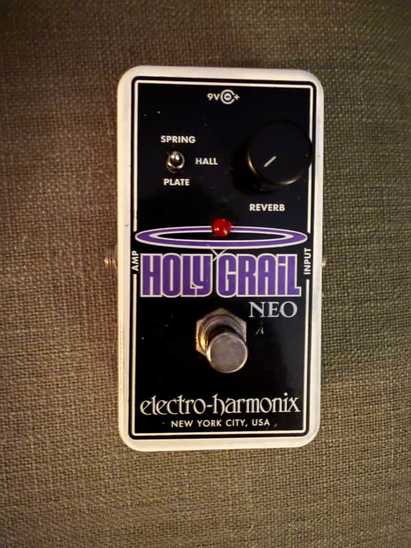 Electro-Harmonix Holy Grail Neo Reverb 2015 - Present - Black / Purple image 1