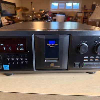 Sony Mega Storage 300 Disc CD Changer/Player CDP-CX355 + Remote - New Belts! image 2