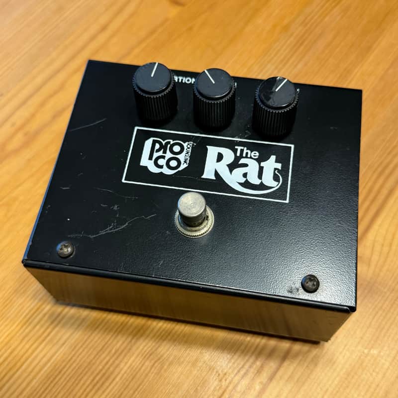 1983 ProCo Big Box The Rat V2 - Black image 1