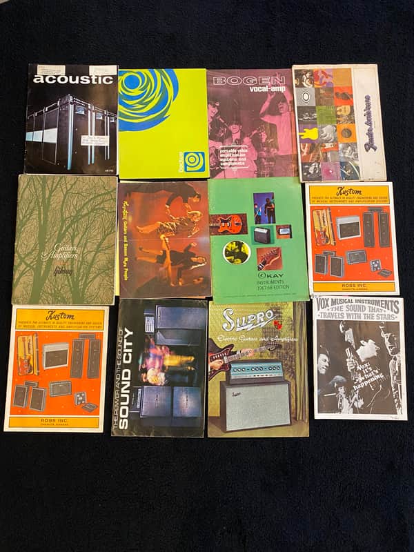 Ampeg/Fender/Gibson/Vox/ETC. 1960's CATALOGS 1966-70 image 1